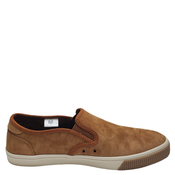 Toms Mens Baja Nubuck Leather Loafers Carmel Brown main image 6